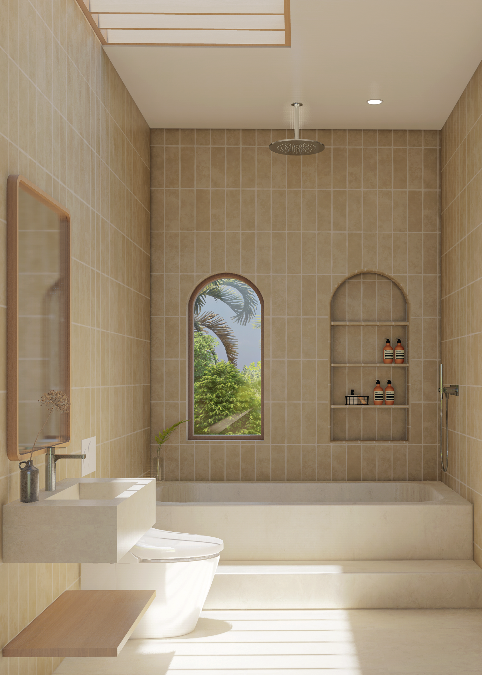 MASTER BATHROOM LUMION